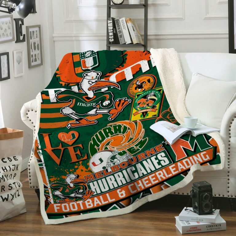 Miami Hurricanes Blanket