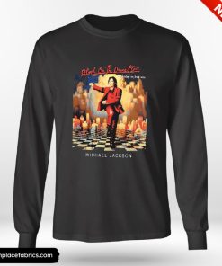 Michael Jackson Blood On The Dance Floor Boyfriend Fit Girls Shirt