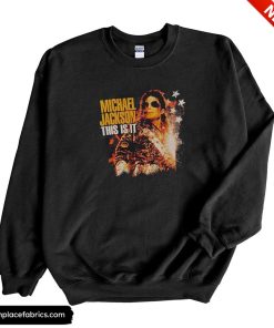 michael jackson blood this is it tour 2009 sweatshirt v89ehx