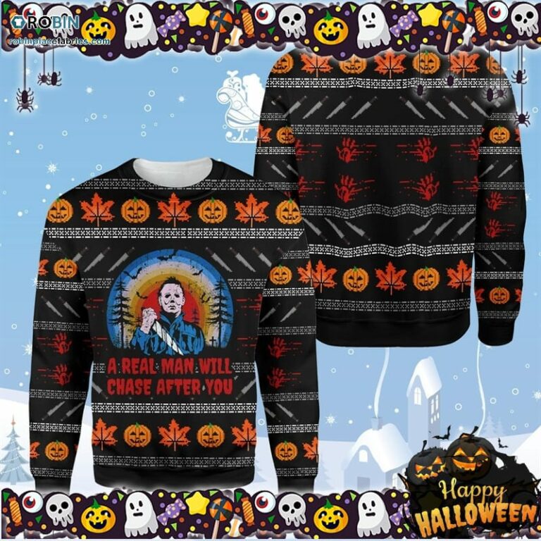 Michael Myers Halloween Horror Ugly Sweater