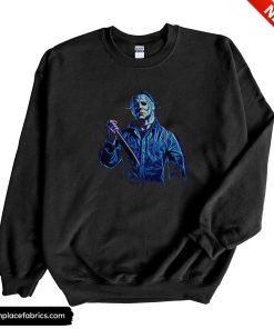 michael myers halloween silhouette sweatshirt xqkv0b