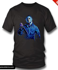 michael myers halloween silhouette t shirt vblyi8