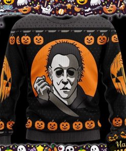 Michael Myers Halloween Ugly Sweater