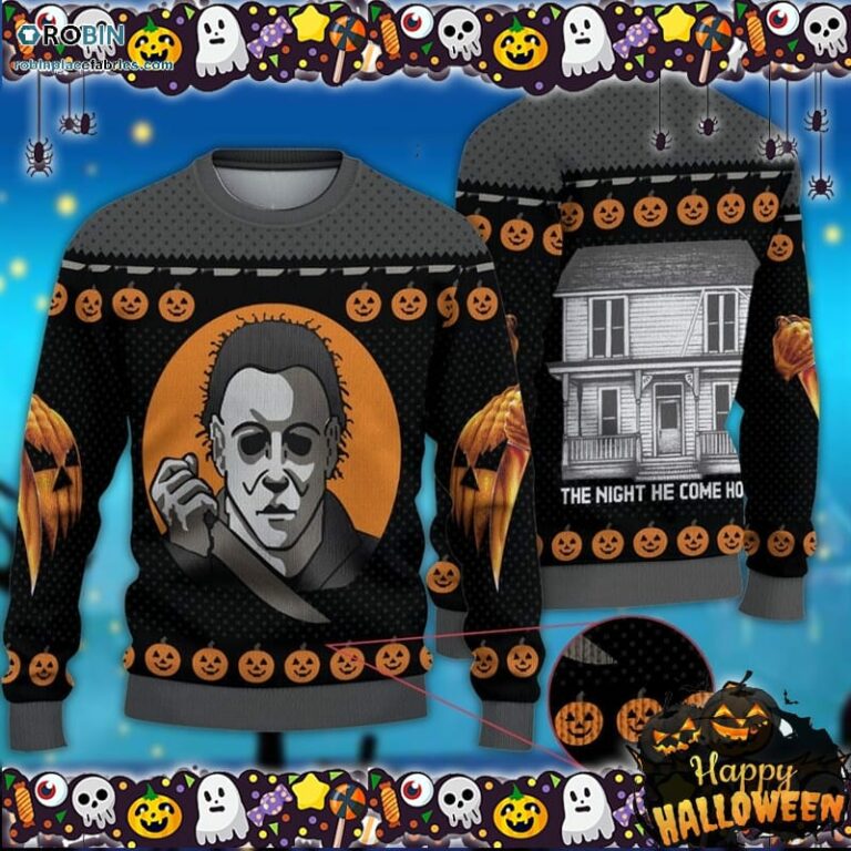 Michael Myers Ugly Michael Myers Halloween Ugly Sweater