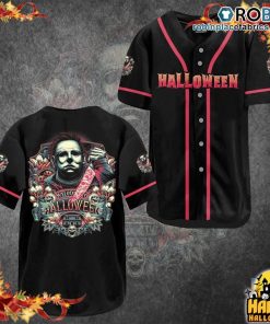 Michal Myers Welcome To Halloween Baseball Jersey
