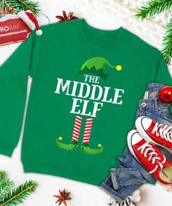 middle elf matching family group christmas party pajama ugly christmas sweatshirt 1 yEeqs