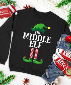 middle elf matching family group christmas party pajama ugly christmas sweatshirt 4 Ir72o
