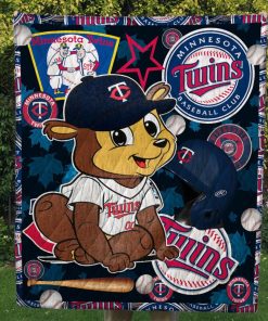 Minessota Twins Quilt Blanket #1