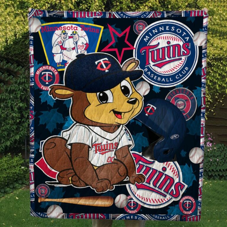 Minessota Twins Quilt Blanket #1