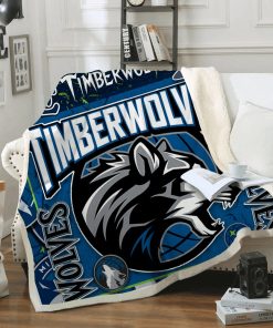 Minnesota Timberwolves Quilt & Fleece Blanket