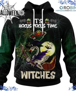 minnesota wild halloween jersey flamingo witches hocus pocus all over print 59 j8eNG