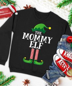 mommy elf matching family group christmas party pajama ugly christmas sweatshirt 1 0fLrW