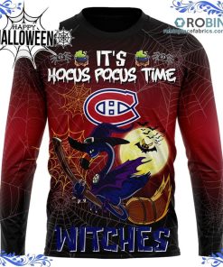 montreal canadiens halloween jersey flamingo witches hocus pocus all over print 334 gsOP8