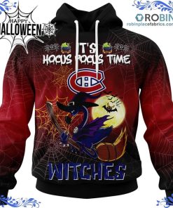 montreal canadiens halloween jersey flamingo witches hocus pocus all over print 58 6jBSb