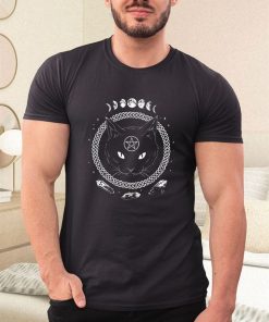 moonlight circle black cat halloween shirt 3 KbPC2