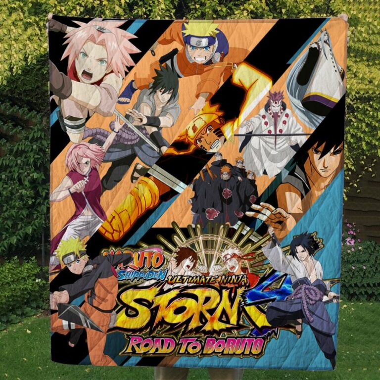 Naruto Quilt Blanket