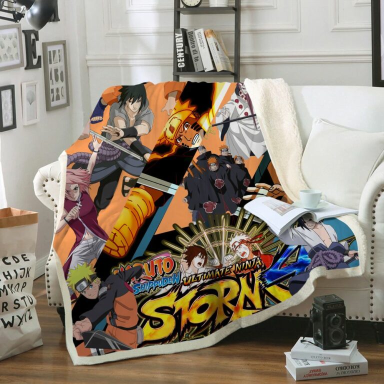 Naruto Quilt & Fleece Blanket