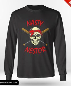 Nasty Nestor Cortes Jr Skull Halloween Shirt