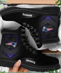 New England Patriots Custom Printed Martin Boots RBPL397
