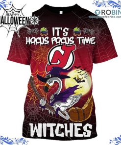 New Jersey Devils Halloween Jersey Flamingo Witches Hocus Pocus All Over Print – AOP Shirt