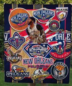 New Orleans Pelicans Quilt Blanket