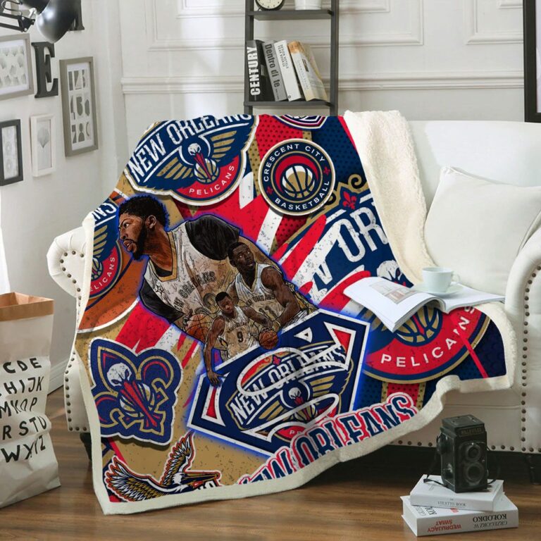 New Orleans Pelicans Quilt & Fleece Blanket