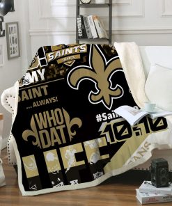 New Orleans Saints Blanket