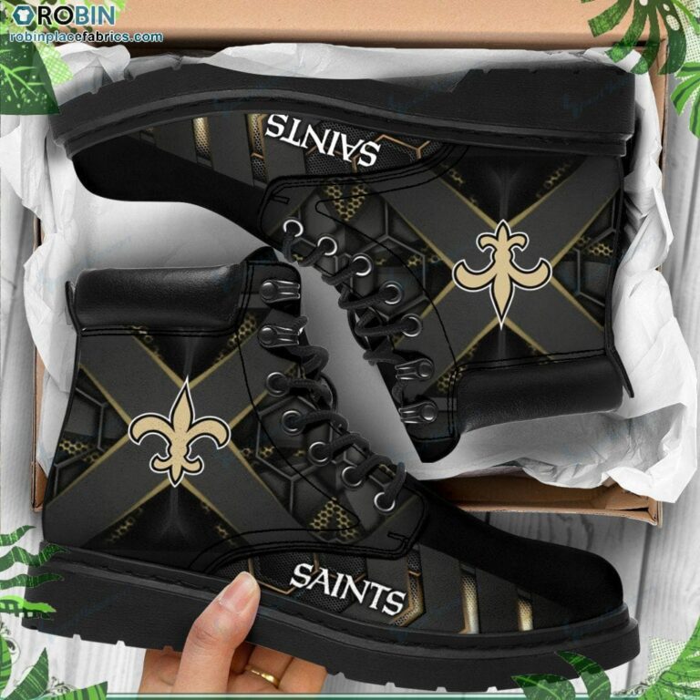 New Orleans Saints Custom Marten Style Boots RBPL564