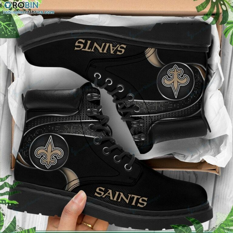 New Orleans Saints Custom Marten Style Boots RBPL395