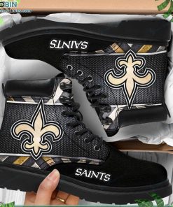 New Orleans Saints Custom Printed Martin Boots RBPL338 New Orleans Saints Custom Printed Martin Boots RBPL338