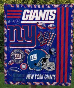New York Giants Quilt Blanket New York Giants Quilt Blanket