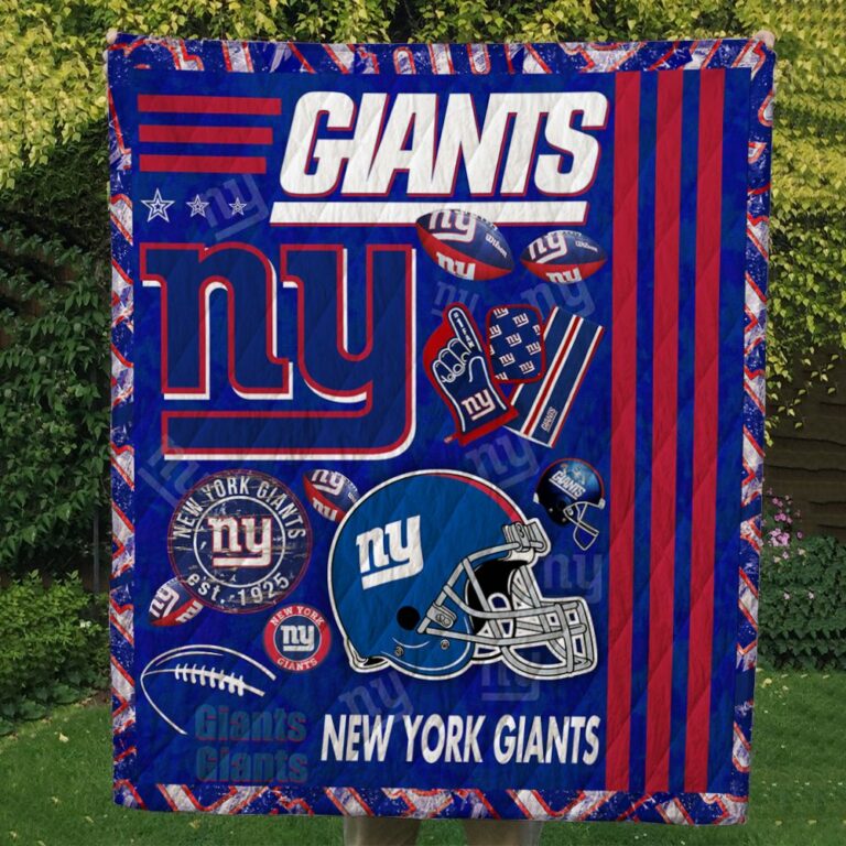 New York Giants Quilt Blanket