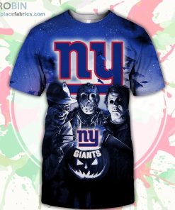 New York Giants T-Shirt Halloween Horror Night – AOP Tshirt