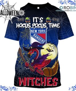 New York Rangers Halloween Jersey Flamingo Witches Hocus Pocus All Over Print – AOP Shirt