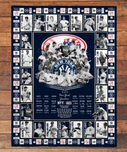 New York Yankees Limited Edition Quilt And Blanket 062
