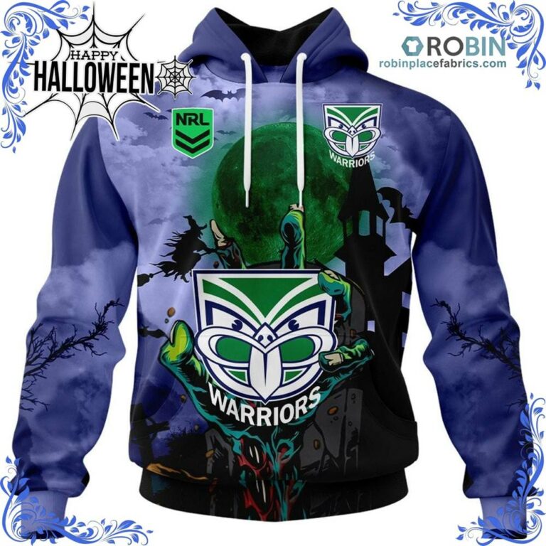New Zealand Warriors Halloween Is Coming All Over Print – AOP Shirt