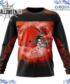 NFL Cleveland Browns Halloween Concepts All Over Print Shirt NFL Cleveland Browns Halloween Concepts All Over Print Shirt