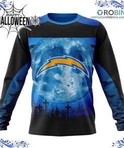 NFL Los Angeles Chargers Halloween Concepts All Over Print Shirt NFL Los Angeles Chargers Halloween Concepts All Over Print Shirt