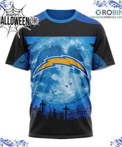 nfl los angeles chargers halloween concepts all over print shirt 206 VDgCD