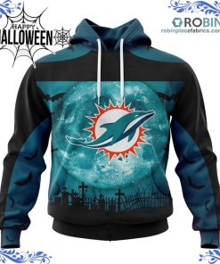 NFL Miami Dolphins Halloween Concepts All Over Print Shirt
