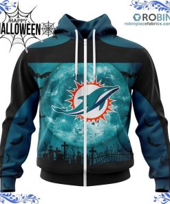 nfl miami dolphins halloween concepts all over print shirt 58 caYD2