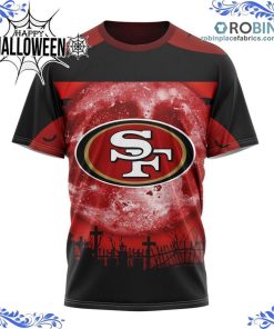 NFL San Francisco 49ers Halloween Concepts All Over Print Shirt NFL San Francisco 49ers Halloween Concepts All Over Print Shirt