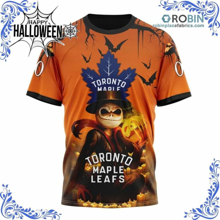 NHL Toronto Maple Leafs Special Halloween Concepts All Over Print Shirt