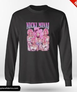 nicki minaj vintage 90s style long sleeve t shirt zq4z2v