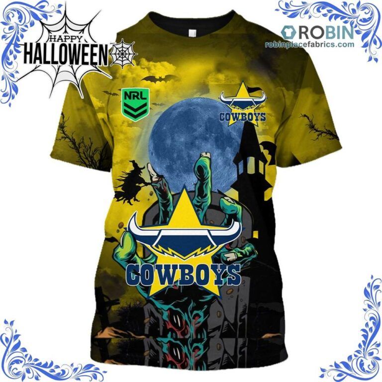 North Queensland Cowboys Halloween Is Coming All Over Print – AOP Shirt