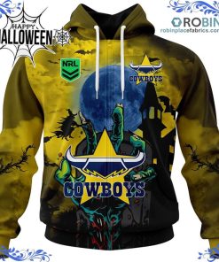 north queensland cowboys halloween is coming all over print 52 zEMMk