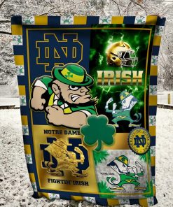 Notre Dame Fighting Irish Blanket
