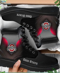 Ohio State Buckeyes Custom Marten Style Boots RBPL136 Ohio State Buckeyes Custom Marten Style Boots RBPL136