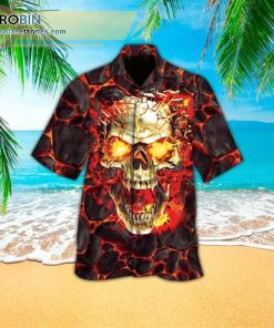 one day vampire skull casual short sleeve hawaiian shirts 334 3YqoU