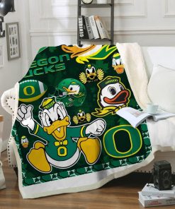 Oregon Ducks Quilt & Fleece Blanket